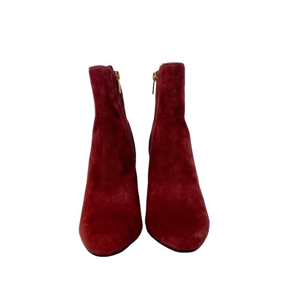 NEW Vince Camuto Enverna Ankle Boot Burgundy Size 6.5 - Picture 5 of 12